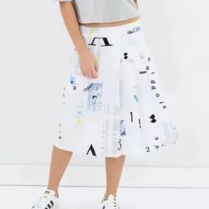 Adidas long pleated skirt.  Size Small. NWT